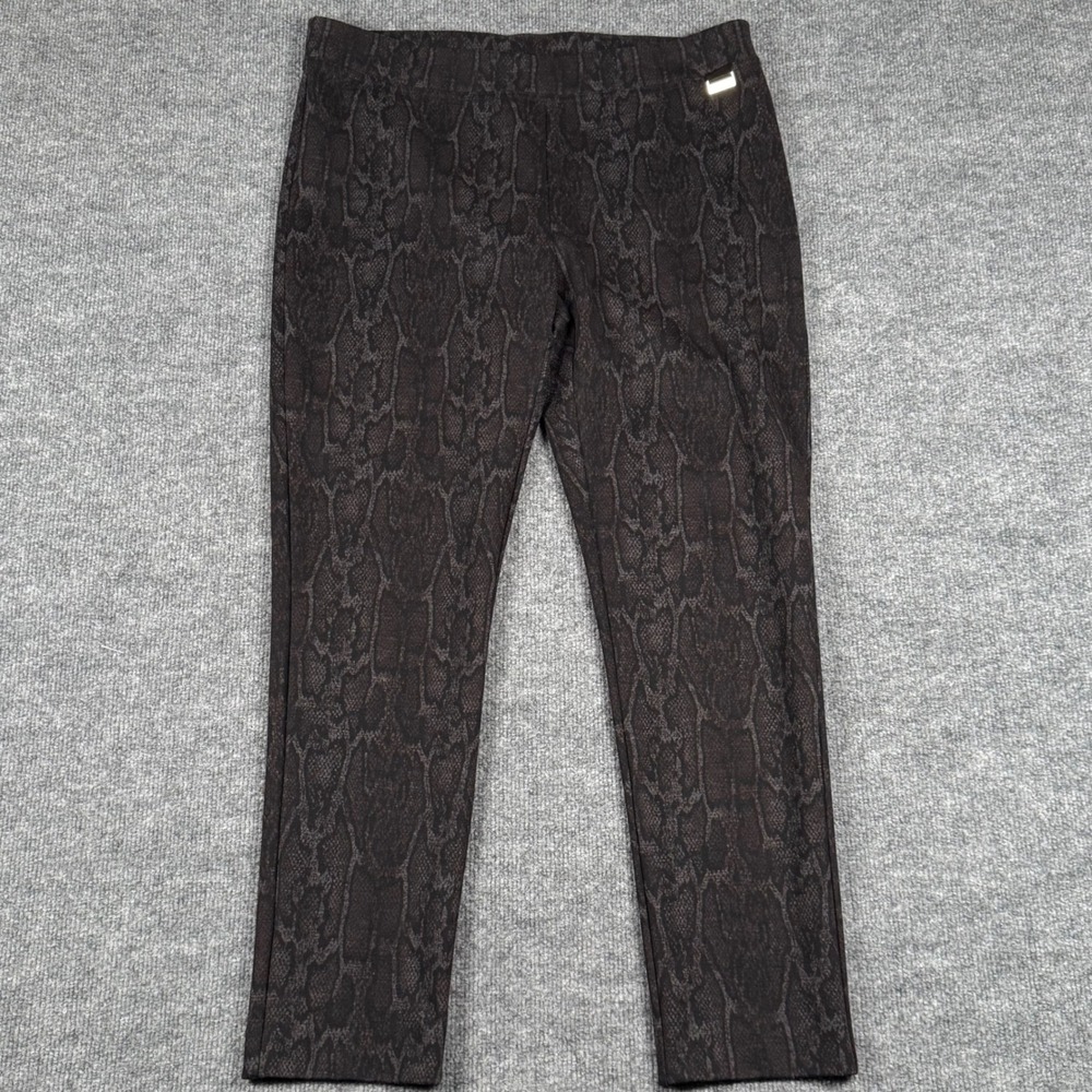 Calvin Klein L Pull On Pants Snake Python Print L… - image 2